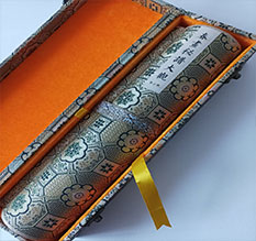 自流井书画装裱案例